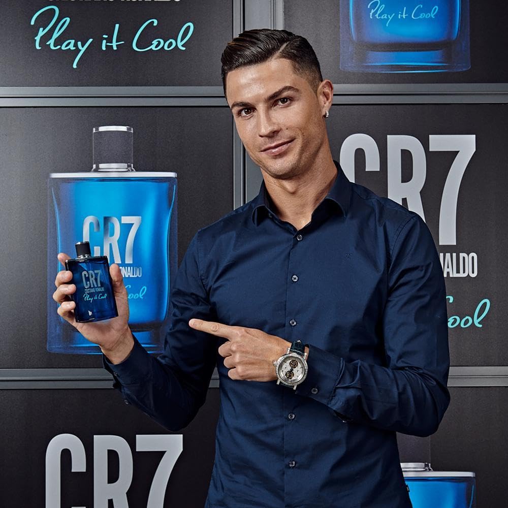 CR7 Play It Cool by Cristiano Ronaldo – Fresh Aromatic Fougere Cologne for Men – 30ml/1.0oz - Imagen 3