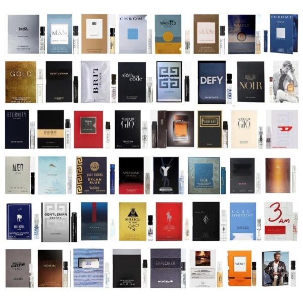 Mini Set Samples High-End Cologne Samples for Men, Random Selection, Designer Fragrance ...